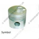piston without pin grooves:1,2-1,2-2,5mm